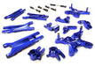 Blue Billet Machined Suspension Upgrade Kit for Traxxas 1/10 Scale Slash 4X4