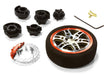 Dual 6 Spoke Steering Wheel Set for Most HPI, Futaba, Airtronics, Hitec & KO