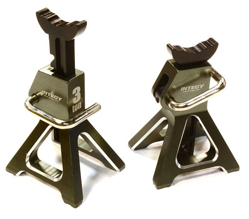 Realistic Model 3 Ton Jack Stands (2) for 1/10, 1/8 Scale & Rock Crawler