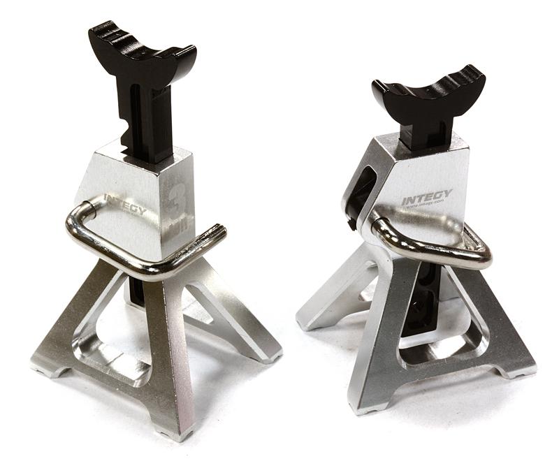 Realistic Model 3 Ton Jack Stands (2) for 1/10, 1/8 Scale & Rock Crawler