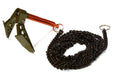 Billet Machined Realistic Scale Model Portable Winch Anchor w/ Chain 1/10 Size