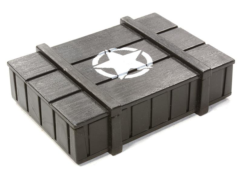 Realistic Simulated Wooden Box for 1/10 Scale Rock Crawling