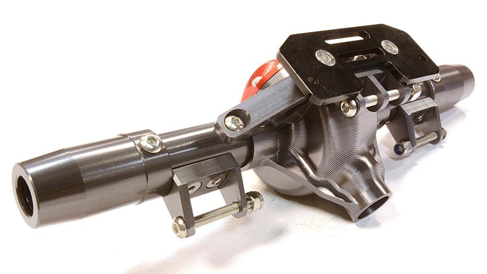 Billet Machined Rear Axle Housing Kit for SCX-10, Dingo, Honcho & Jeep