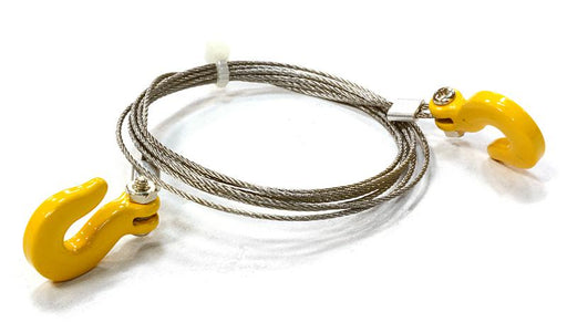 Realistic Cable & Hook Set for 1/10 Size Scale Crawler Truck