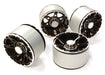 High Mass 2.2 Size Alloy A7 Spoke Beadlock Wheel (4) for Scale Off-Road Crawler