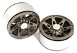 High Mass 1.9 Size Alloy A7 Spoke Beadlock Wheel (2) for Scale Off-Road Crawler