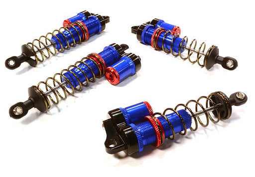 Billet Machined Piggyback Shock Set for Traxxas 1/10 Rustler 2WD & Bandit VXL