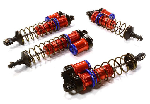 Billet Machined Piggyback Shock Set for Traxxas 1/10 Rustler 2WD & Bandit VXL