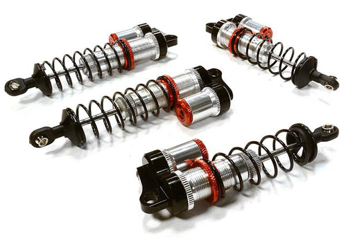 Billet Machined Piggyback Shock Set for Traxxas 1/10 Rustler 2WD & Bandit VXL