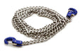 Realistic 1/10 Scale Metal Drag Chain w/ Tow Hooks for Off-Road Crawler