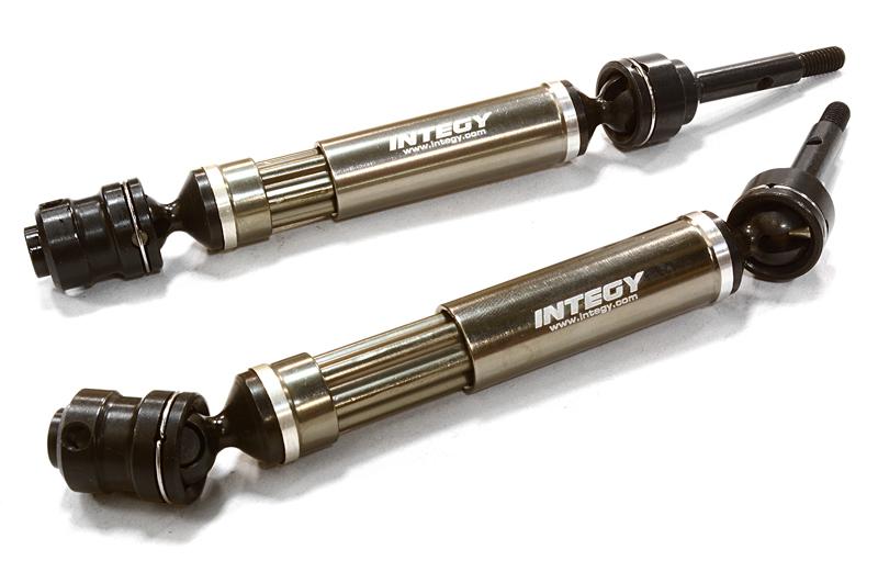 Dual Joint Telescopic Rear Drive Shafts for TRX 1/10 Stampede 4X4 & Slash 4x4