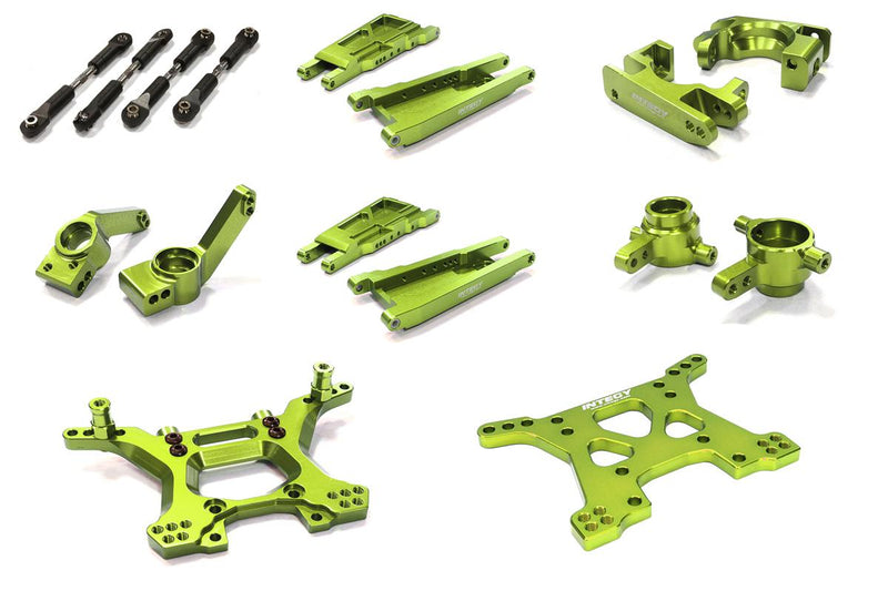 Billet Machined Stage 1 Suspension Kit for Traxxas 1/10 Slash 4X4 LCG