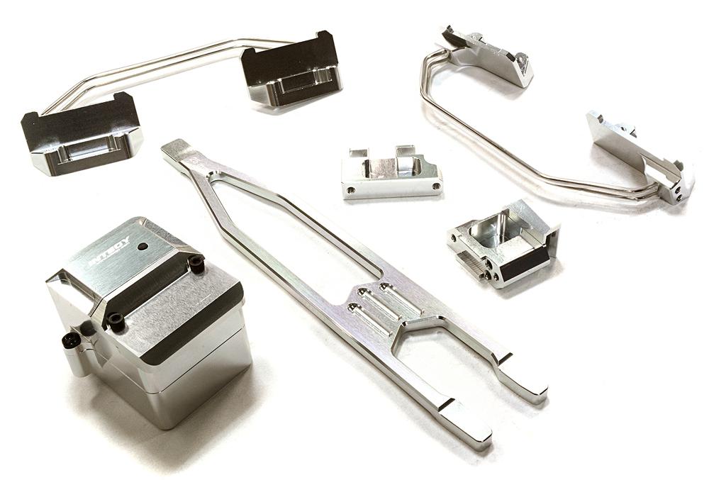 Billet Machined Stage 2 Conversion Kit for Traxxas 1/10 Slash 4X4 LCG