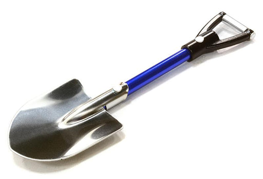 Realistic Scale Model Billet Machined D-Handle Utility Shovel 1/10 Size