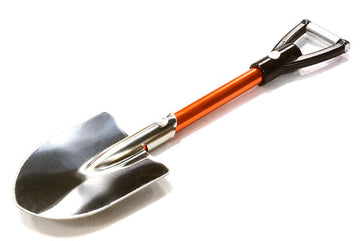 Realistic Scale Model Billet Machined D-Handle Utility Shovel 1/10 Size