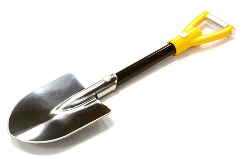 Realistic Scale Model Billet Machined D-Handle Utility Shovel 1/10 Size