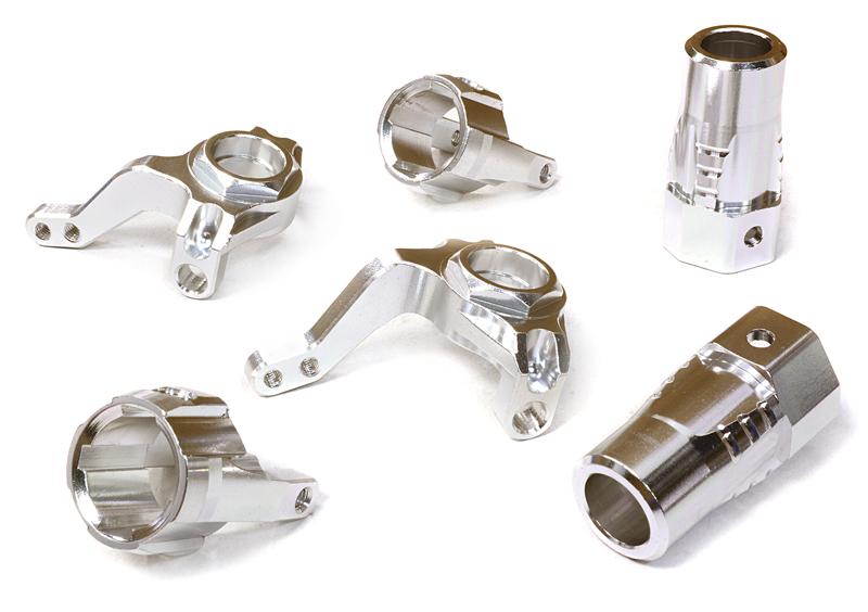 Billet Machined Steering, Caster Block & Rear Lockout Set for Axial SCX-10