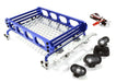 Realistic 1/10 Scale Alloy Luggage Tray 155x109x36mm with 4 LED Spot Light Set