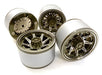 2.2 Size Billet Machined Alloy 8D Spoke Wheel(4)High Mass Type for Scale Crawler