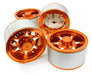 2.2 Size Billet Machined Alloy 6V Spoke Wheel(4)High Mass Type for Scale Crawler