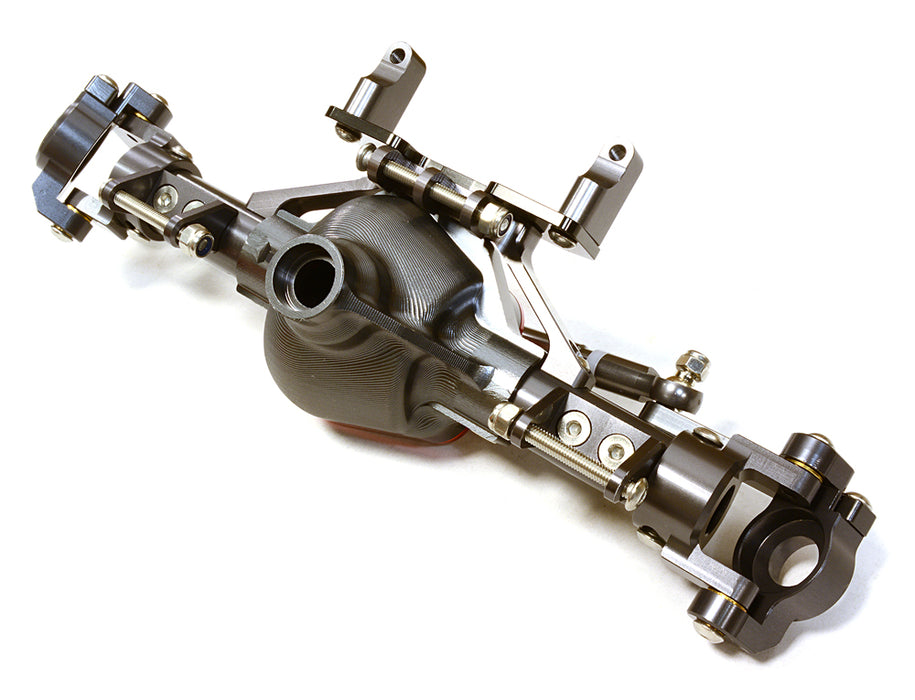 Billet Machined Front Axle Assembly w/o Internals for SCX-10 Dingo, Honcho, Jeep