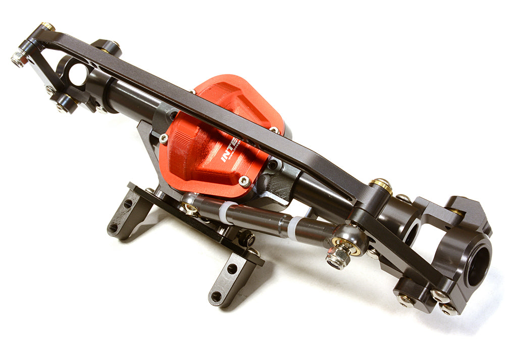 Billet Machined Front Axle Assembly w/o Internals for SCX-10 Dingo, Honcho, Jeep
