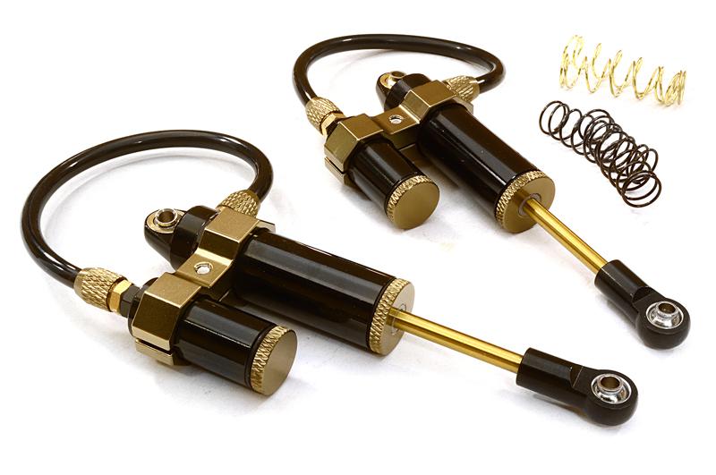 90mm Piggyback Shock(2) w/ Internal Spring for Axial SCX-10, SCX10 II, SCX10 III