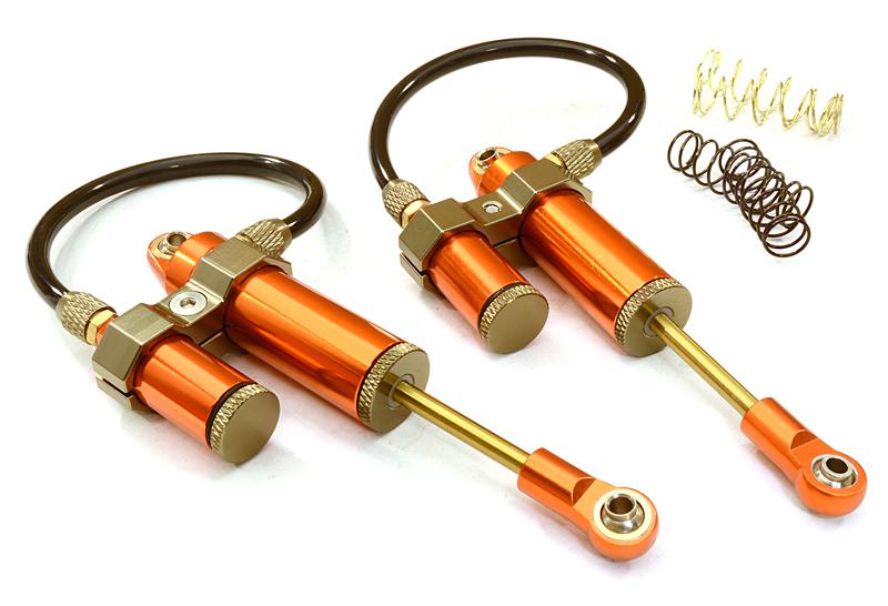 90mm Piggyback Shock(2) w/ Internal Spring for Axial SCX-10, SCX10 II, SCX10 III