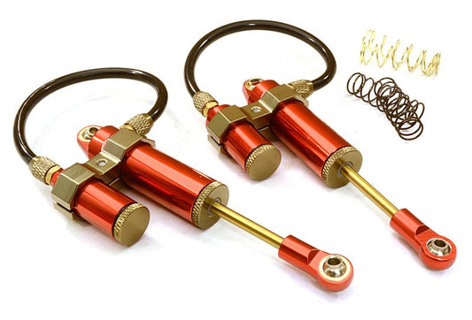 90mm Piggyback Shock(2) w/ Internal Spring for Axial SCX-10, SCX10 II, SCX10 III