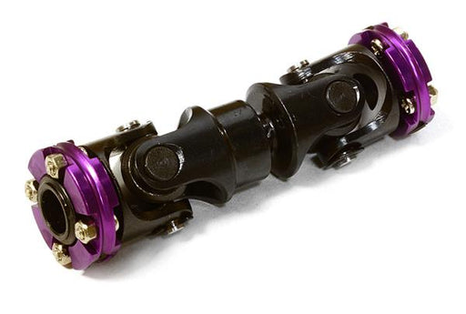 Billet Machined Universal Drive Shaft 45-50mm for Custom 1/14 Semi-Tractor Truck