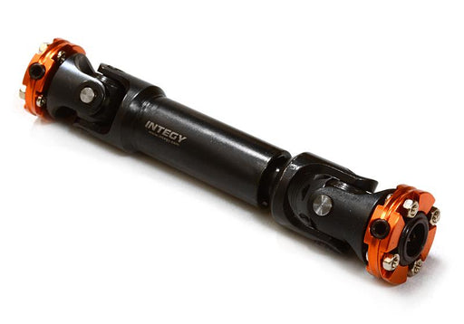 Billet Machined Universal Drive Shaft 80-90mm for Custom 1/14 Semi-Tractor Truck