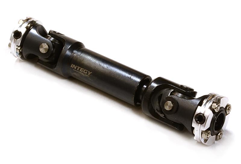 Billet Machined Universal Drive Shaft 80-90mm for Custom 1/14 Semi-Tractor Truck
