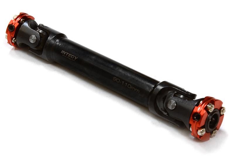 CNC Machined Universal Drive Shaft 90-110mm for Custom 1/14 Semi-Tractor Truck