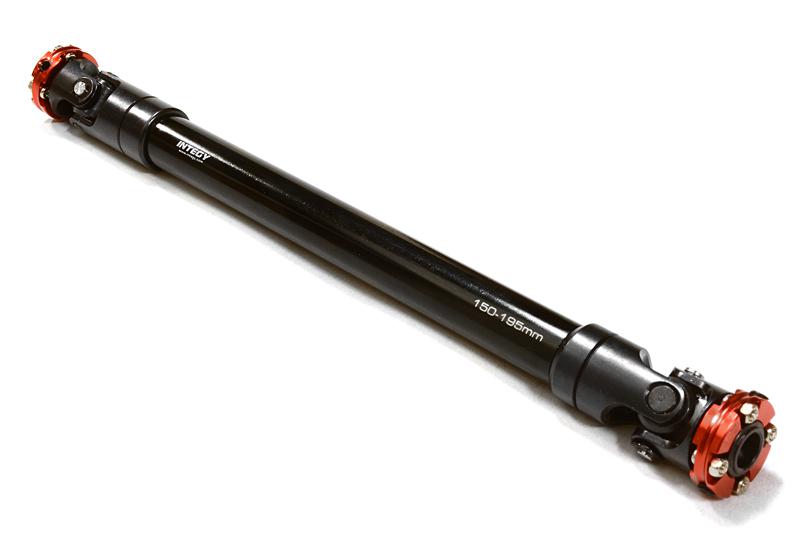 CNC Machined Universal Drive Shaft 150-195mm for Custom 1/14 Semi-Tractor Truck