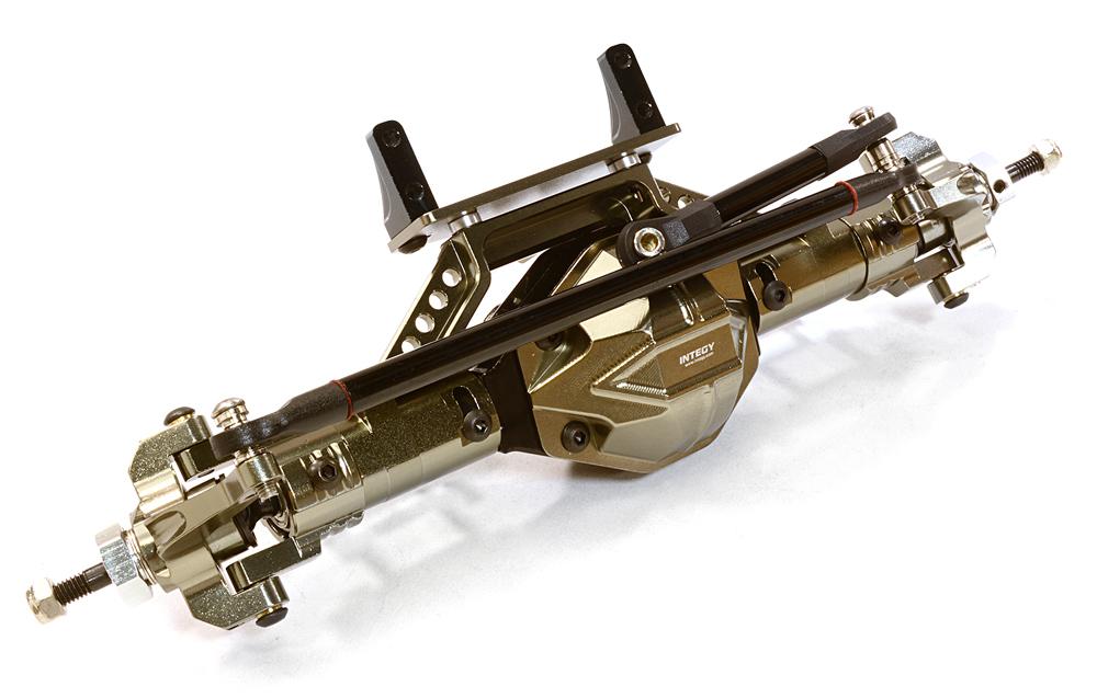 Billet Machined T6 Front Axle for Axial 1/10 SCX-10, Dingo, Honcho & Jeep