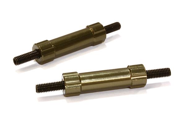 Billet Machined 20mm Aluminum Linkages (2) M3 Threaded for 1/10 Scale Crawler