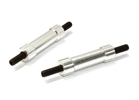 Billet Machined 25mm Aluminum Linkages (2) M3 Threaded for 1/10 Scale Crawler