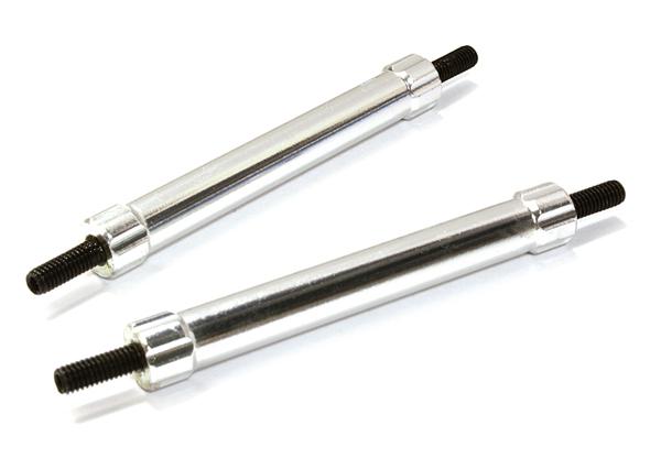 Billet Machined 40mm Aluminum Linkages (2) M3 Threaded for 1/10 Scale Crawler