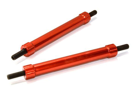 Billet Machined 50mm Aluminum Linkages (2) M3 Threaded for 1/10 Scale Crawler