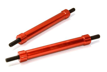 Billet Machined 50mm Aluminum Linkages (2) M3 Threaded for 1/10 Scale Crawler
