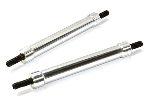 Billet Machined 50mm Aluminum Linkages (2) M3 Threaded for 1/10 Scale Crawler