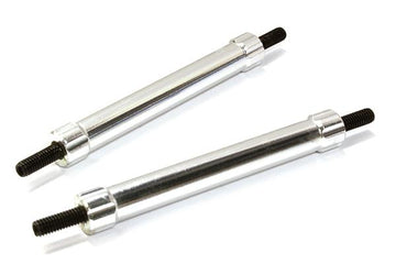 Billet Machined 50mm Aluminum Linkages (2) M3 Threaded for 1/10 Scale Crawler