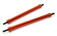 Billet Machined 80mm Aluminum Linkages (2) M3 Threaded for 1/10 Scale Crawler
