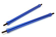 Billet Machined 100mm Aluminum Linkages (2) M3 Threaded for 1/10 Scale Crawler