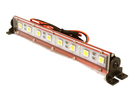 Realistic Roof Top SMD LED Light Bar 145x19x21mm for 1/10 Scale Crawler