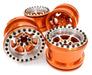 Billet Machined 6 Spoke Wheel Set (4) for Axial 1/10 Yeti Rock Racer