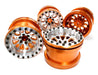 Billet Machined 12 Spoke Wheel Set (4) for Axial 1/10 Yeti Rock Racer