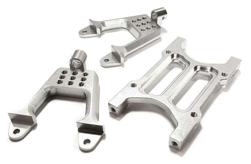 Billet Machined Rear Shock Mount & Cross Brace for SCX-10 Dingo, Jeep & Honcho