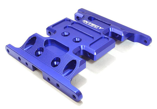 Billet Machined Center Gear Box Mount Skid Plate for Axial 1/10 SCX-10 Crawler