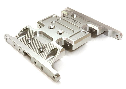 Billet Machined Center Gear Box Mount Skid Plate for Axial 1/10 SCX-10 Crawler